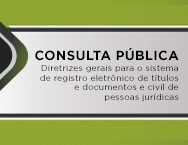 Leia mais sobre o artigo Diretrizes gerais para o sistema de registro eletrônico de títulos e documentos e civil de pessoas jurídicas