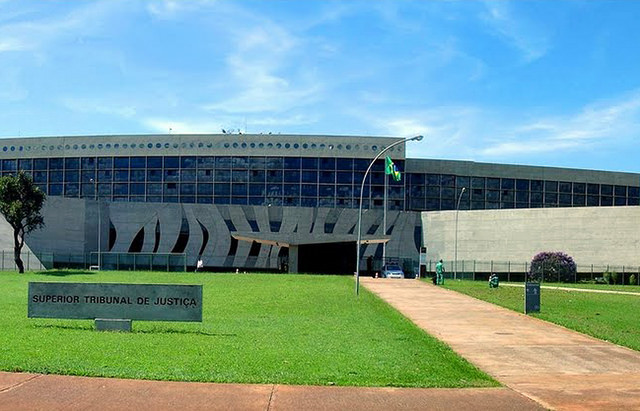 Foto da fachada do sede do Superior Tribunal de Justiça (STJ)