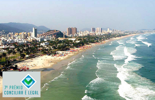 Você está visualizando atualmente Conciliação pacifica disputa por espaços em praia no litoral paulista