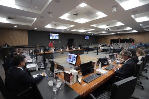 Foto com visão geral do Plenário do CNJ durante a 321ª Sessão Ordinária do Conselho, em 10 de novembro de 2020.