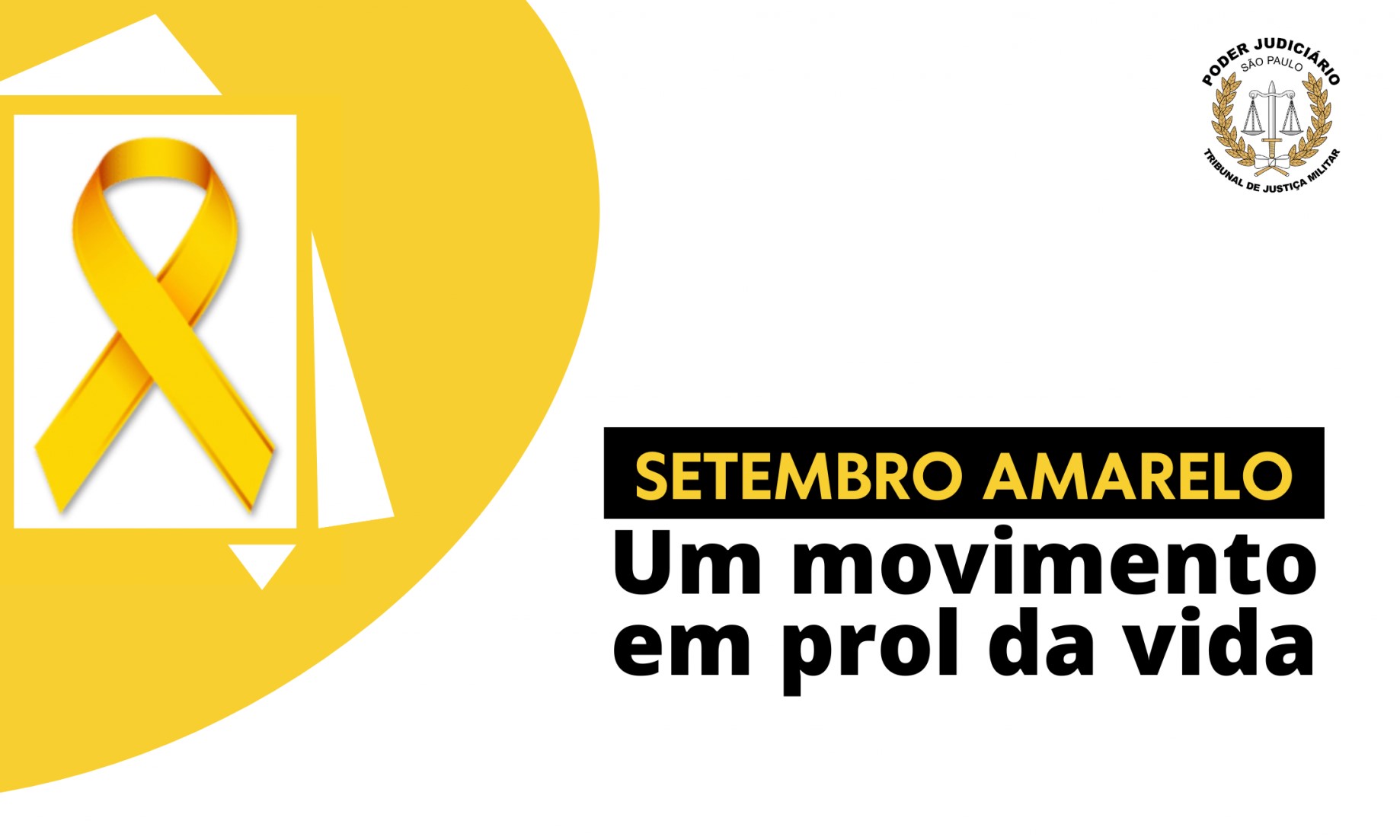 Leia mais sobre o artigo Justiça Militar em São Paulo divulga programação em Setembro Amarelo