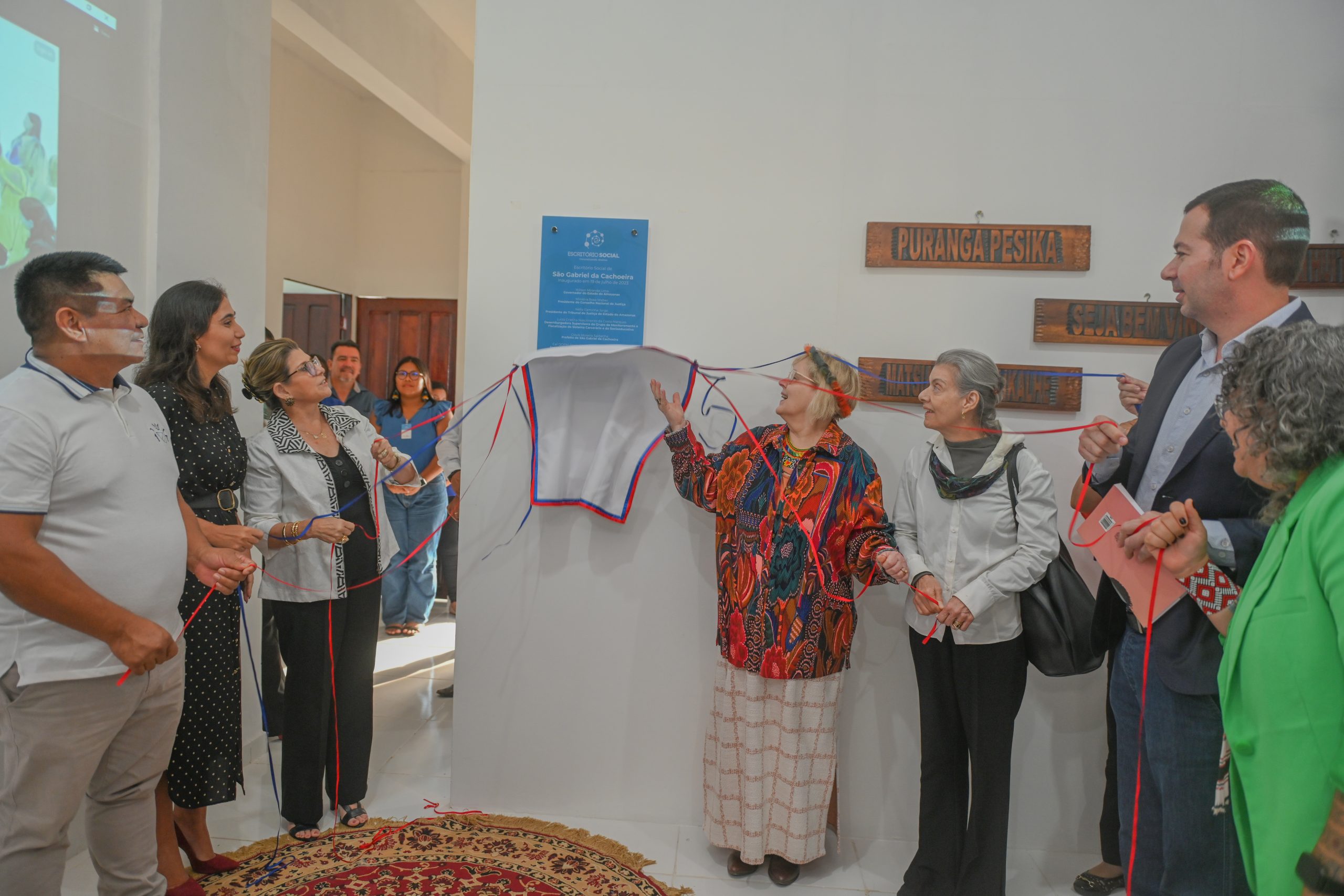 Você está visualizando atualmente Ministra Rosa Weber inaugura três Escritórios Sociais no Amazonas