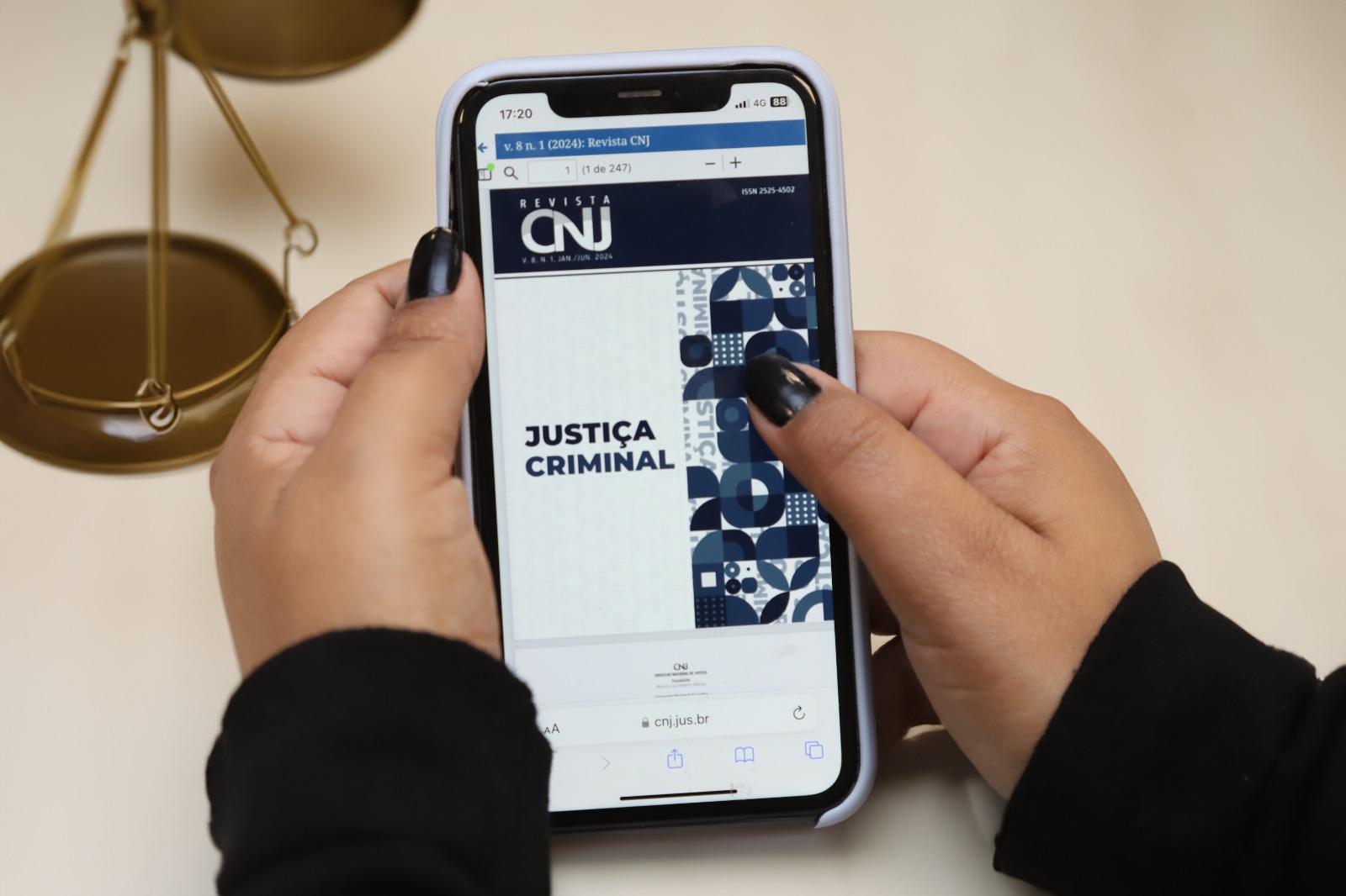 Você está visualizando atualmente Justiça criminal é tema da primeira edição de 2024 da Revista CNJ
