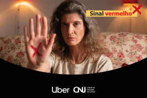 Leia mais sobre o artigo Usuárias e motoristas do Uber são sensibilizados para a campanha Sinal Vermelho 