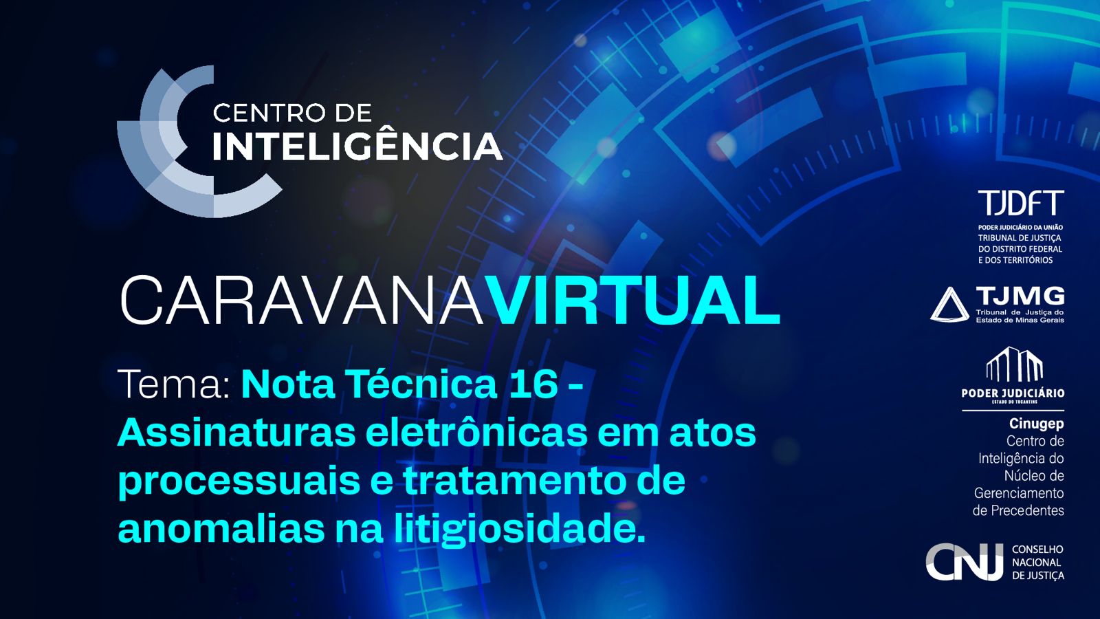 Leia mais sobre o artigo Caravana virtual aborda impactos do uso de assinatura eletrônica em processos judiciais