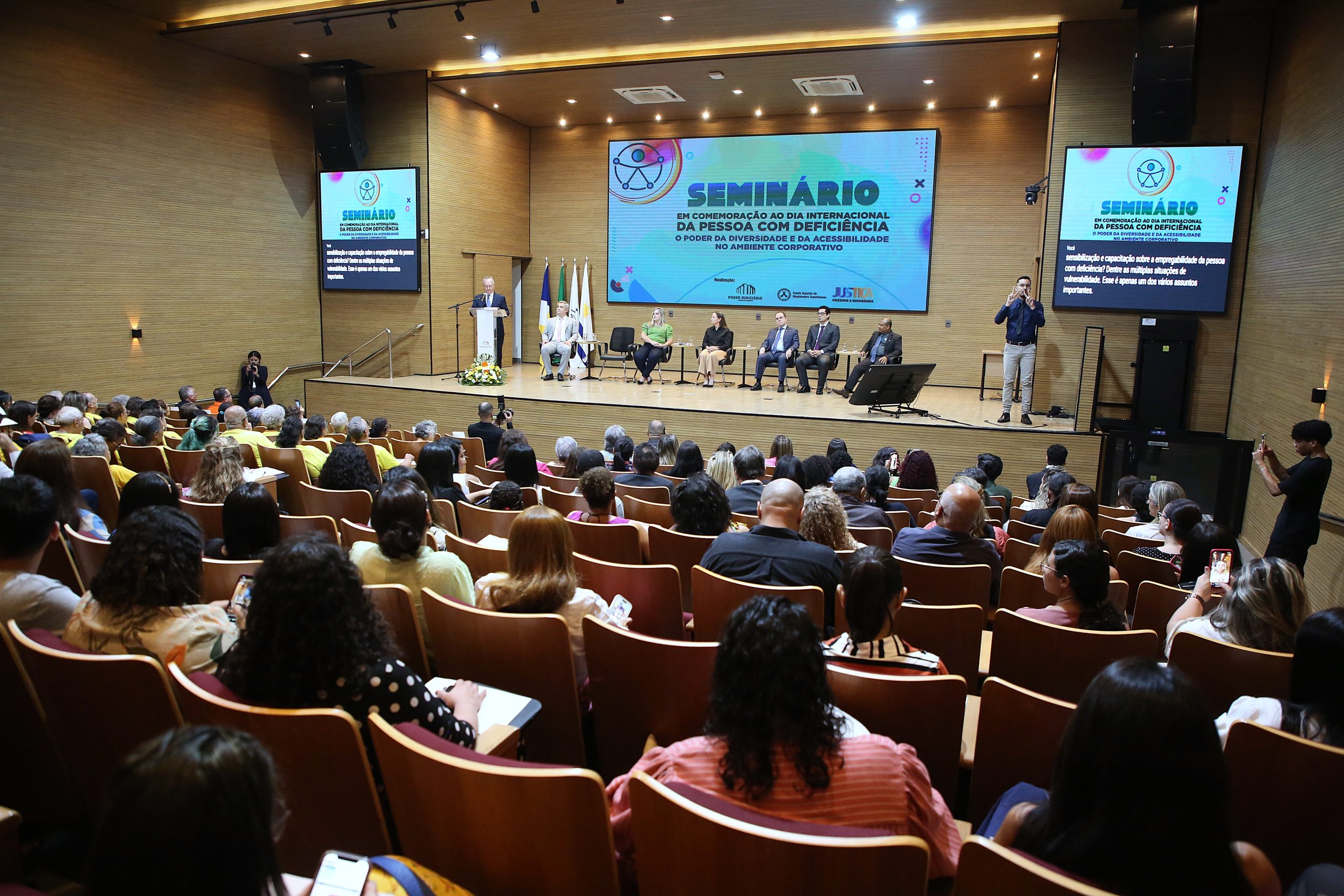 Você está visualizando atualmente Evento promovido por tribunal tocantinense celebra inclusão e acessibilidade